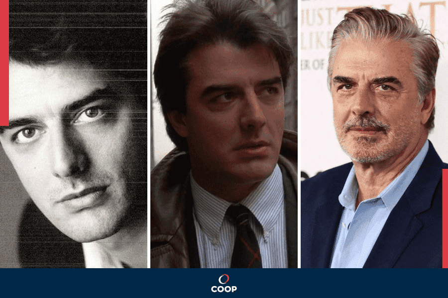 Chris Noth antes e depois