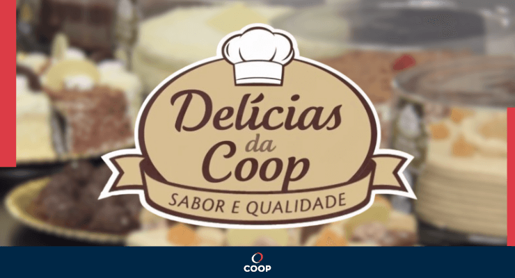 Delícias da Coop Banner Logo