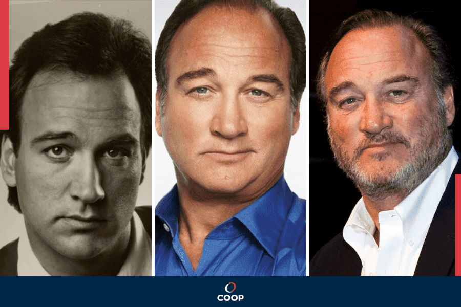 Jim Belushi antes e depois